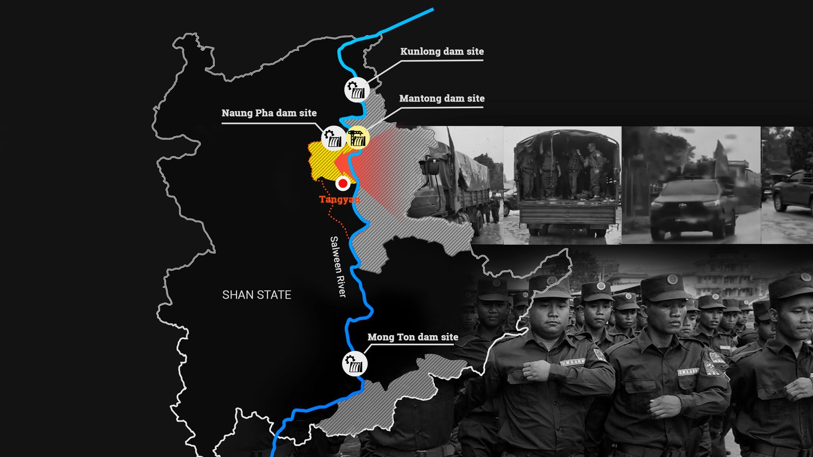 UWSA takeover of northern Tangyan paves the way for China’s damming of the Salween